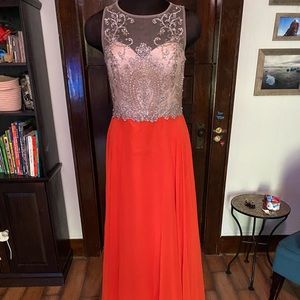 Zoey Grey formal gown Size 8